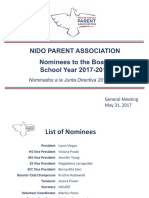 NPA - Nominees to the Board - Academic Year 2017-2018