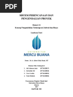 Download Konsep Pengendalian Terintegrasi Jadwal Dan Biaya SP3 by Yosie Malinda SN349099614 doc pdf