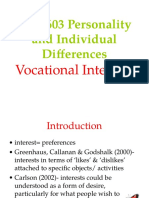 Wk 14 - Vocational Interest