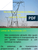 Resistência e Indutância nas Linhas de Transmissão