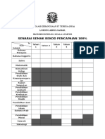 Senarai Semak Rekod Pencapaian 100