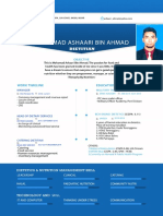 Resume Mohamad Ashaari Bin Ahmad