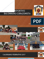CLUB DEPORTIVO   BALONMANO CORAZONISTA 2017 MINI.pptx