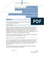 ENSAYO CON CARGA PARA DETERMINAR LA EFICIENCIA EN EL TRANSFORMADOR DE POTENCIA MONOFASICO.docx