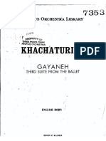 Gayaneh English Horn PDF