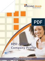 Techno Brain BPO ITES Corporate Profile PDF