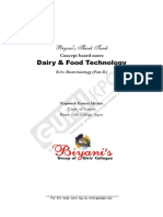 Dairy & Food Technology1 (B
