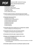 Aula 15 Estrutura Da DRE