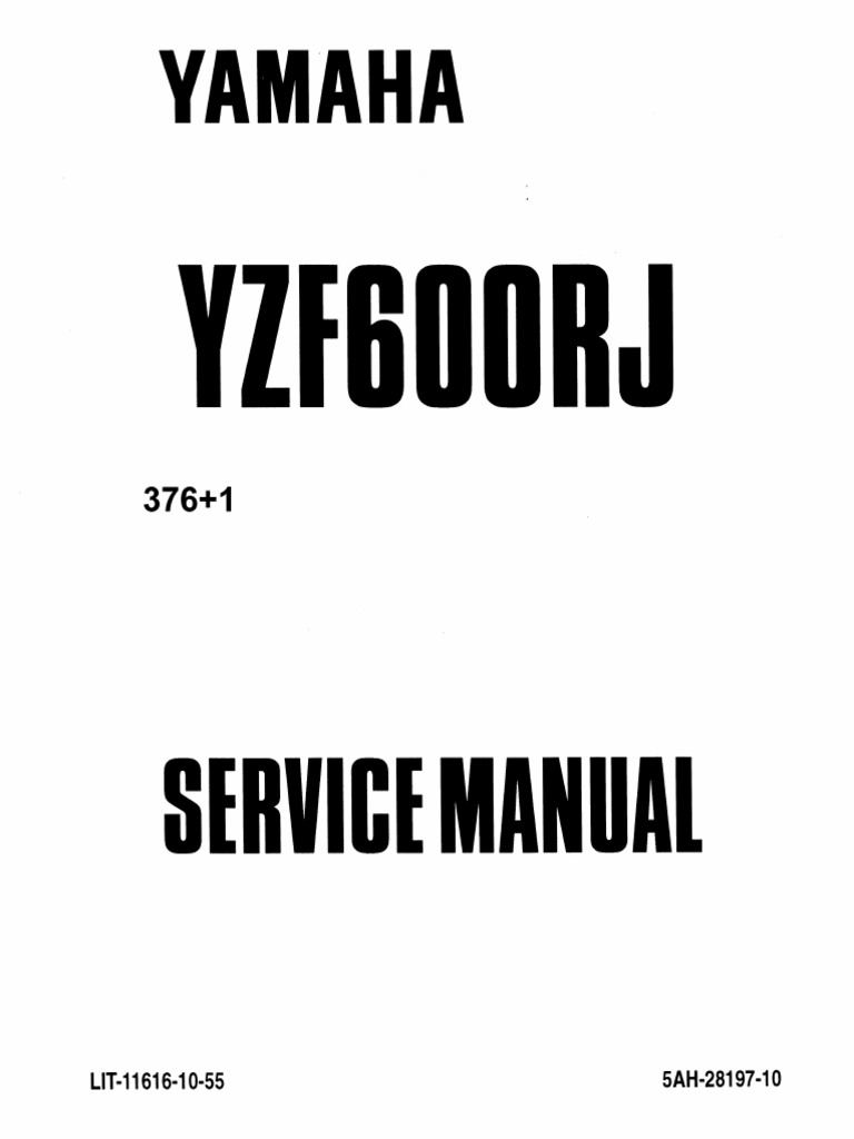 2002 YAMAHA YZF600R SERVICE MANUAL PDF visual data 6