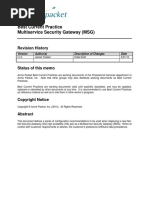 520-0042-00 BCP Multiservice Security Gateway