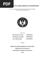 Download Validitas Dan Reliabilitas Instrumen by Abdul Kadir SN349120520 doc pdf