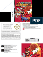 Manual NintendoDS MarioSlamBasketball ES