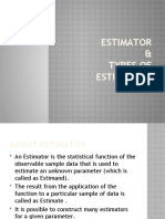 Download Estimators by skumar165 SN34912289 doc pdf