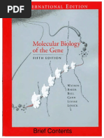 Watson, J.D - Molecular Biology of The Gene (5th Edition Watson, J.D - Molecular Biology of The Gene (5th Edition