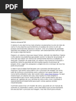 Salame Artesanal