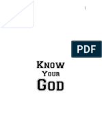 Know Your God
