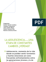 Problemas en La Adolescencia