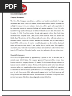 Download COCA-COLA Case Analysis Aws by SAM SN34913787 doc pdf