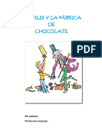 Actividades Proyecto Charlie y La Fabrica de Chocolate