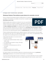 Aplicaciones Fotovoltaicos - Energía Solar y Eólica en Peru