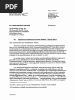 Flynn Letter to SSCI May 22
