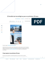 10 Tendências Tecnológicas Para Os Próximos 10 Anos - TecMundo