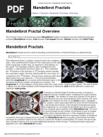 Fractal Science Kit - Mandelbrot Fractal Overview