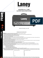 Laney TT50H/TT100H Operating Instructions Guide