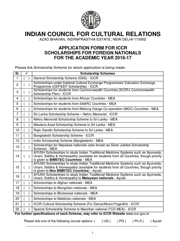 Application form, Check List Enclosures 201617_1_2.pdf Doctor Of