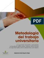 Metodologia Del Trabajo Universitario