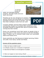 Heavy Rainfall and Flooding Dangers