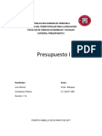 Ensayo de Presupuesto Victor Marquez PDF