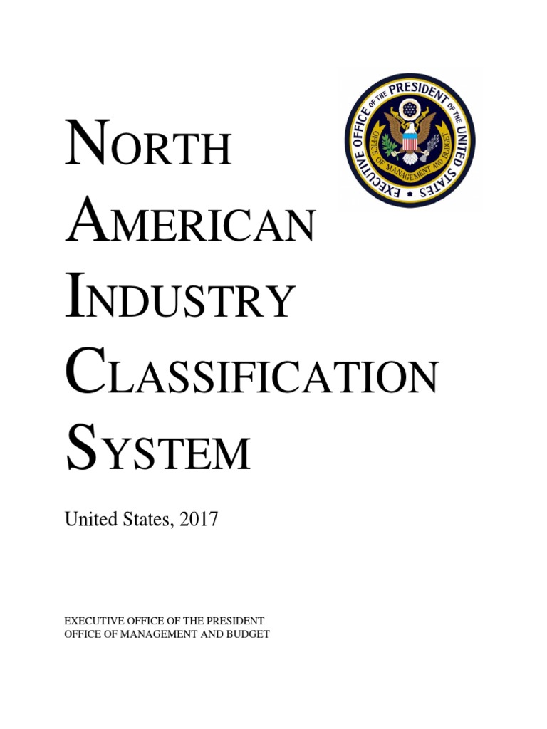 American Industry Classification System Naics