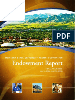 MSUAF Endowment Report FY2012