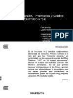 B14 - Consumo, Inversión, Inventarios y Crédito