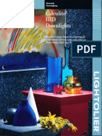 Lightolier Calculite HID Downlighting Catalog 1994