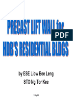 Precast Lift Wall