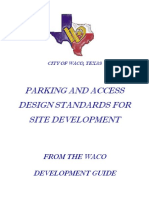 Parking Access Design Standards Handbook 2010