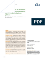 Efectos Secundarios Del Tratamiento Antirretroviral y Apego en Pacientes Co PDF