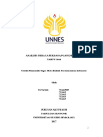 Analisis Neraca Perdagangan Indonesia