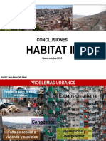 Conclusiones Habitat III 23.10.16