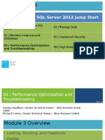 Administering Microsoft SQL Server 2012 Databases Jumpstart-Mod 3 - Final