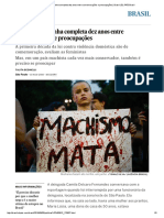 Lei Maria da Penha completa dez anos entre comemorações e preocupações _ Brasil _ EL PAÍS Brasil.pdf