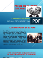 Corrupcion en El Peru