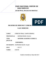 Informe Juicio de Nurenberg