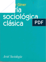  Teoria Sociologica Clasica Salvador Giner .