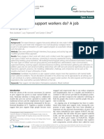 What Do Peer Support Workers Do? A Job Description: Researcharticle Open Access