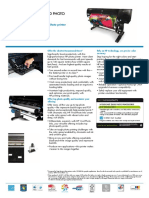 HP Designjet Z6200 Datasheet A4