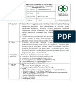 SOP Pemenuhan Standar Dan Peraturan Perundangan Penggunaan Peralatan Radiodiagnostik