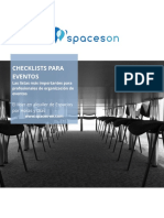 Checklist para Eventos PDF